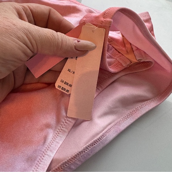 Victoria's Secret Swim V-Hardware Cheeky Bikini Bottom Pink Womens Size XL NEW - Picture 6 of 7